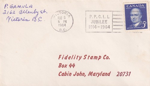 Canada 1964 cover - , p